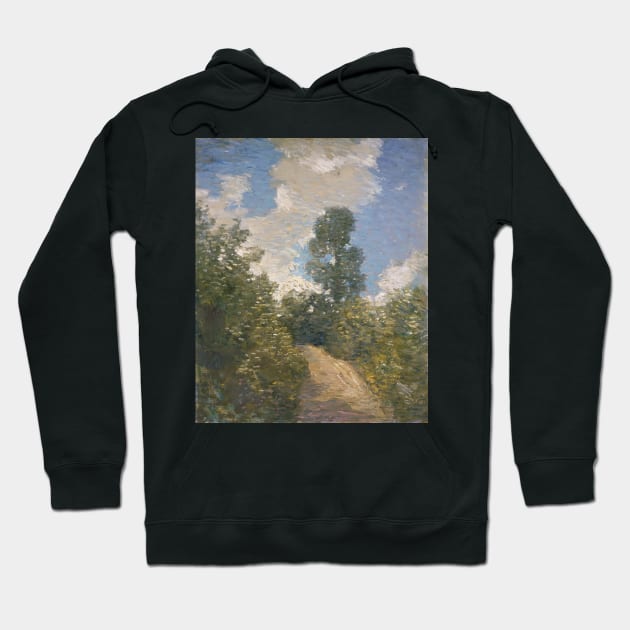 Back Road by Julian Alden Weir Hoodie by Classic Art Stall